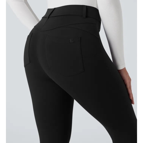 Halara SoftlyZero™ Plush Thermal High Waisted Pocket 7/8 Leggings Size Small - Picture 3 of 4